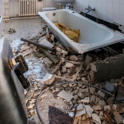 Bathroom Demolition - Carolina Home Remodeling Specialists