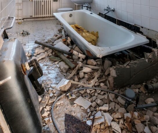 Bathroom Demolition - Carolina Home Remodeling Specialists