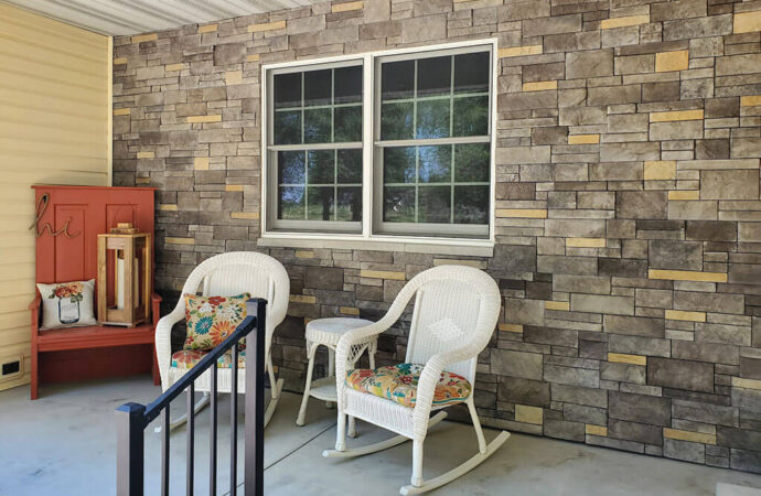 Faux Stone Veneer Sidings - Carolina Home Remodeling Specialists