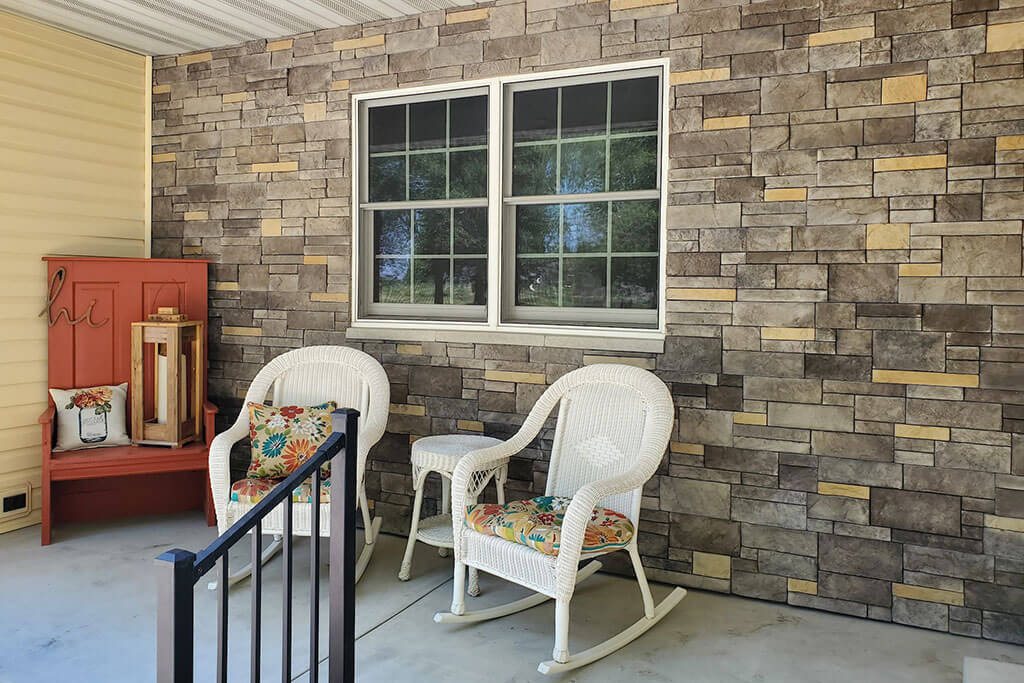 Faux Stone Veneer Sidings - Carolina Home Remodeling Specialists